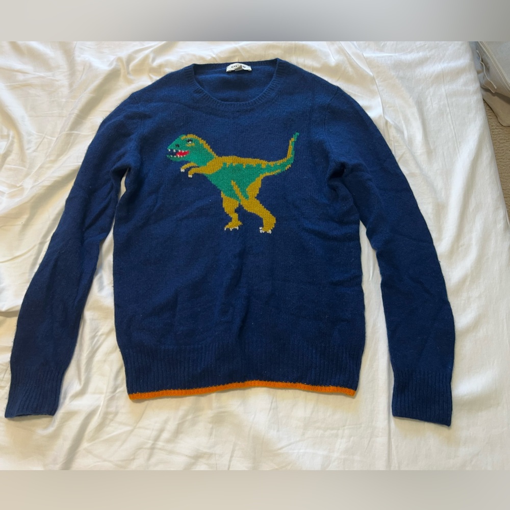 coach rexy intarsia sweater